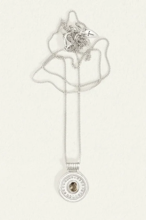 Denarii Coin Necklace - Silver