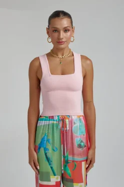Knit Tank - Blush