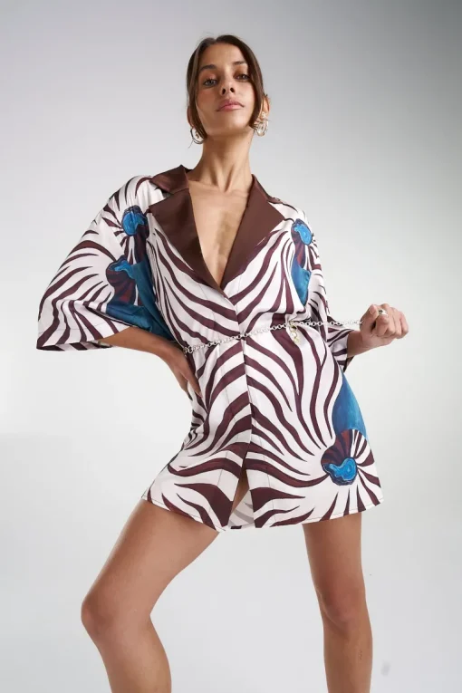 Luka Shirt Dress - Nautilus