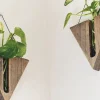 Triangular Wall Decor - Grey