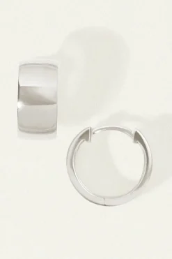 Nyla Hoops - Silver