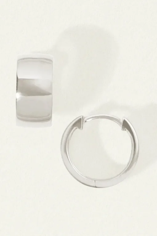 Nyla Hoops - Silver