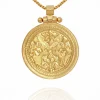 Peacock Necklace - Gold