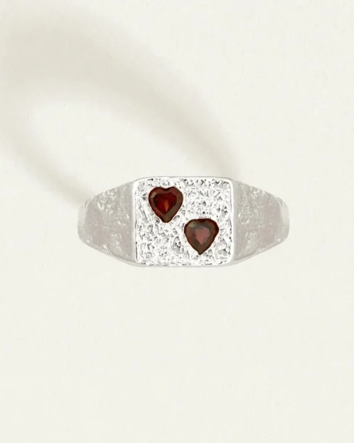 Venus Signet Ring - Silver
